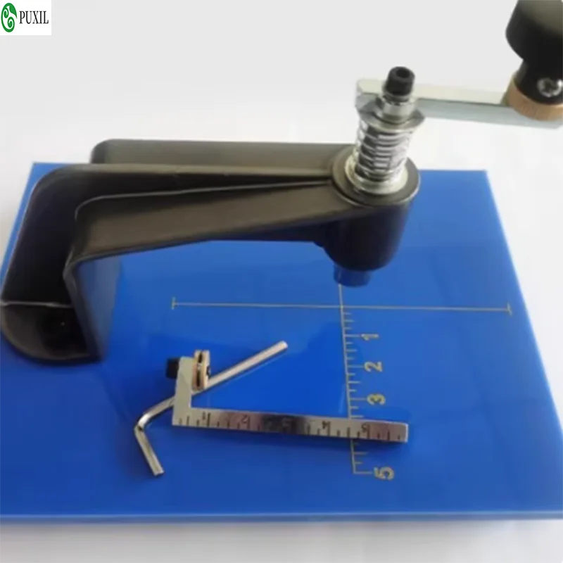 Manual Round Hole Cutter High Precise Lens Glass Cutting Machine Practical Diameter 10-100MM Round Glass Cutting Tool