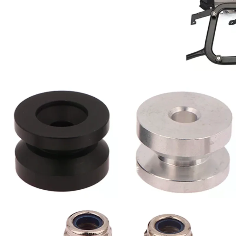 

4Pcs Motorcycle Top Case Bracket Base Plate Buckle Tail Box Rear Trunk Luggage Case Side Box Bracket Accessories