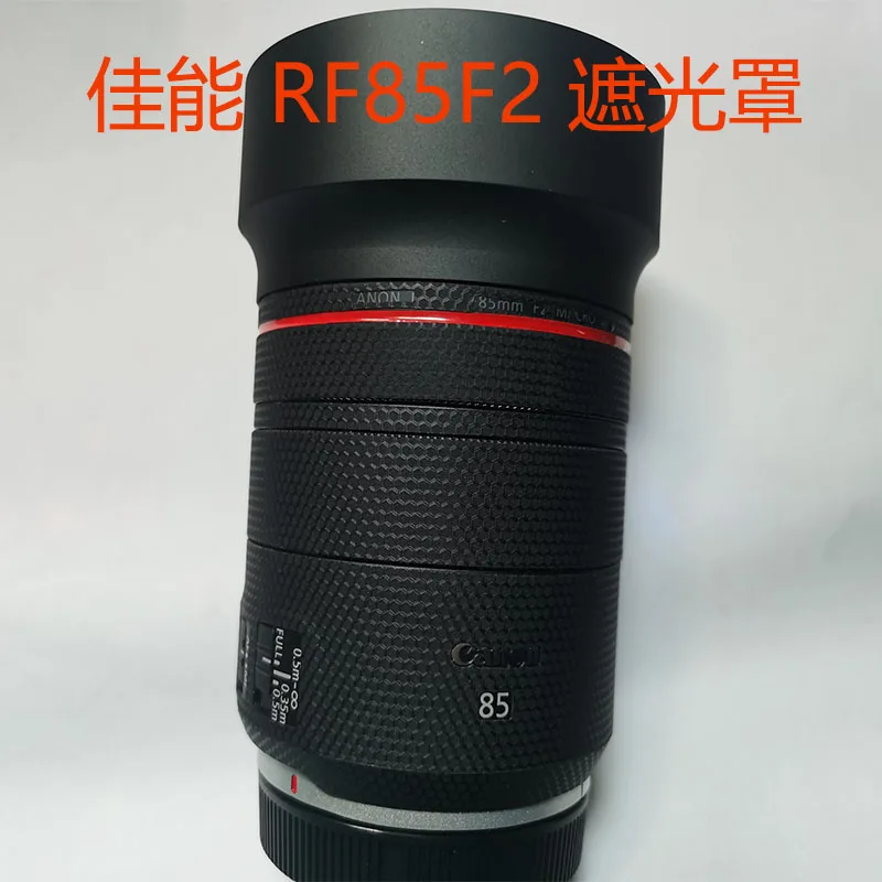 Metal hood for Canon RF 85mm F2.0 SLR lens rf85 f2 hood can be reversed