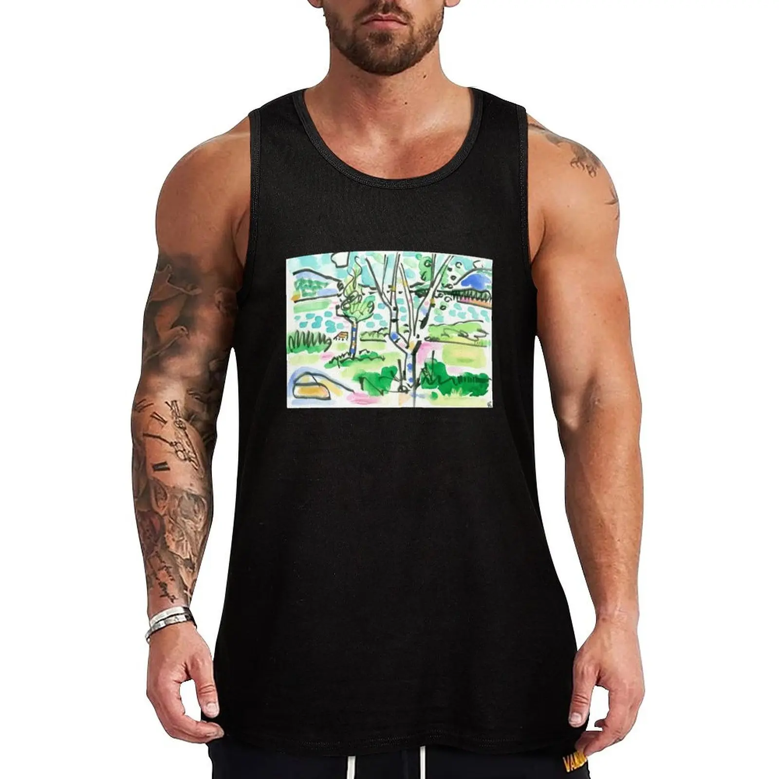 Rangeley Tank Top Relaxed Fit Tank Top Casual Sleeveless Everyday Shirt