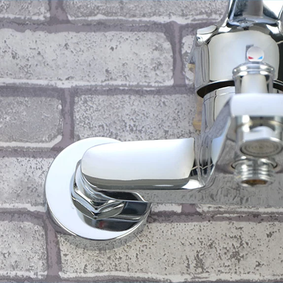 غطاء ديكور لصنبور الفولاذ المقاوم للصدأ يزيد من غطاء الدش بصمام زاوية الصنبور وغطاء ديكور أنابيب المياه