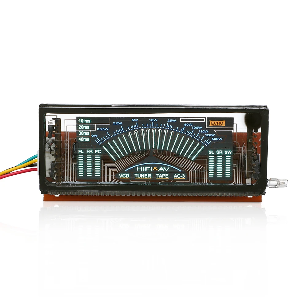 

AIYIMA Audio HIFI VFD Vacuum Fluorescent Display Power Amplifier Board Level VU Meter Precision Clock Multimedia Display DIY