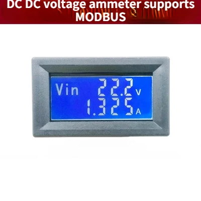 

LCD DC Meter Digital Display Dual Display Voltage and Current Temperature RS485 Interface Support Modbus Protocol