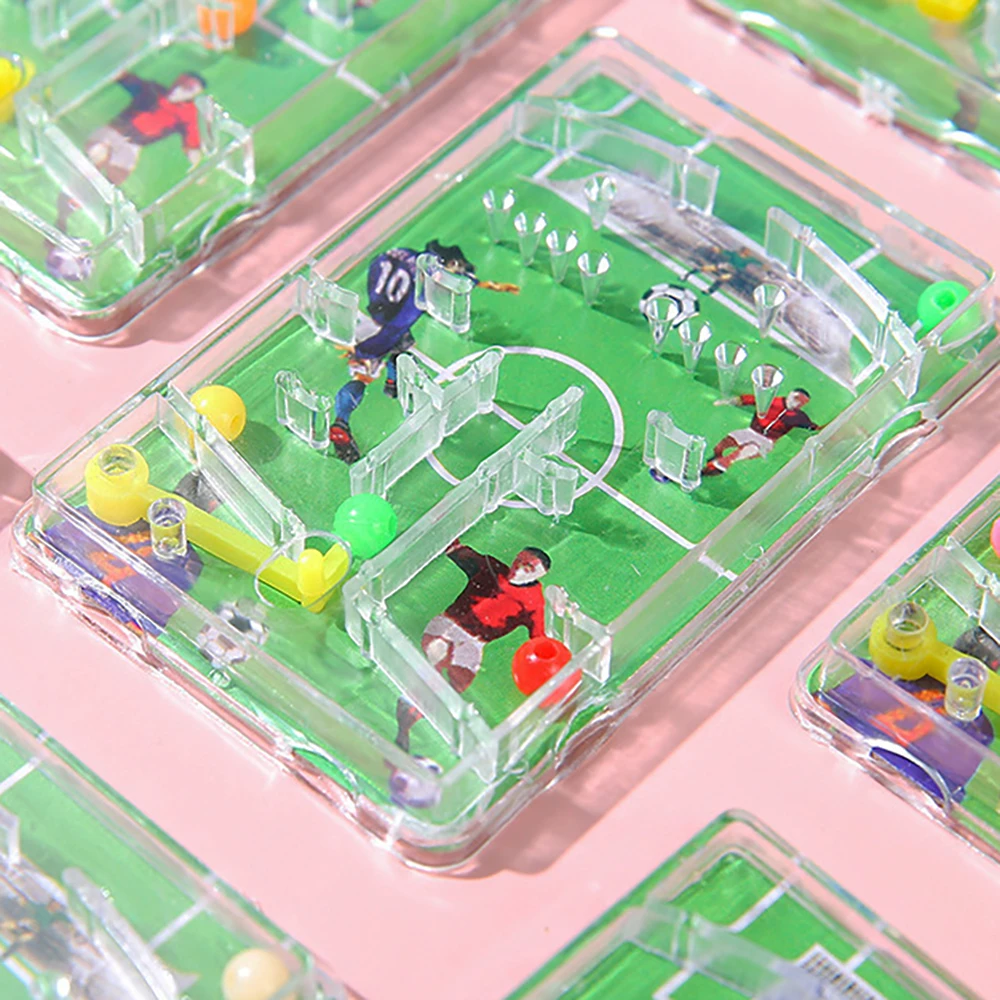 

5PCS Soccer Maze Game Kids Early Learning Toys Birthday Party Decoration Gifts Boys Girls Soccer Toys Gift Bag Giveaway