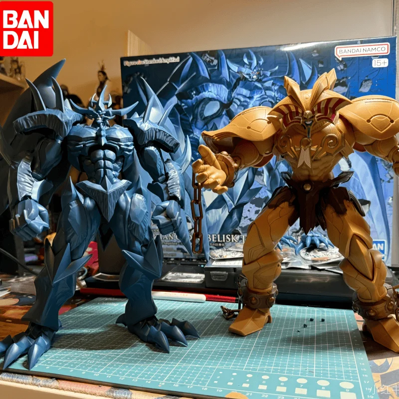 

Original Bandai Frs Egyptian God Obelisk The Tormentor Assemble Model Toys Figure-Rise Yu-Gi-Oh! The God Of Obelisk