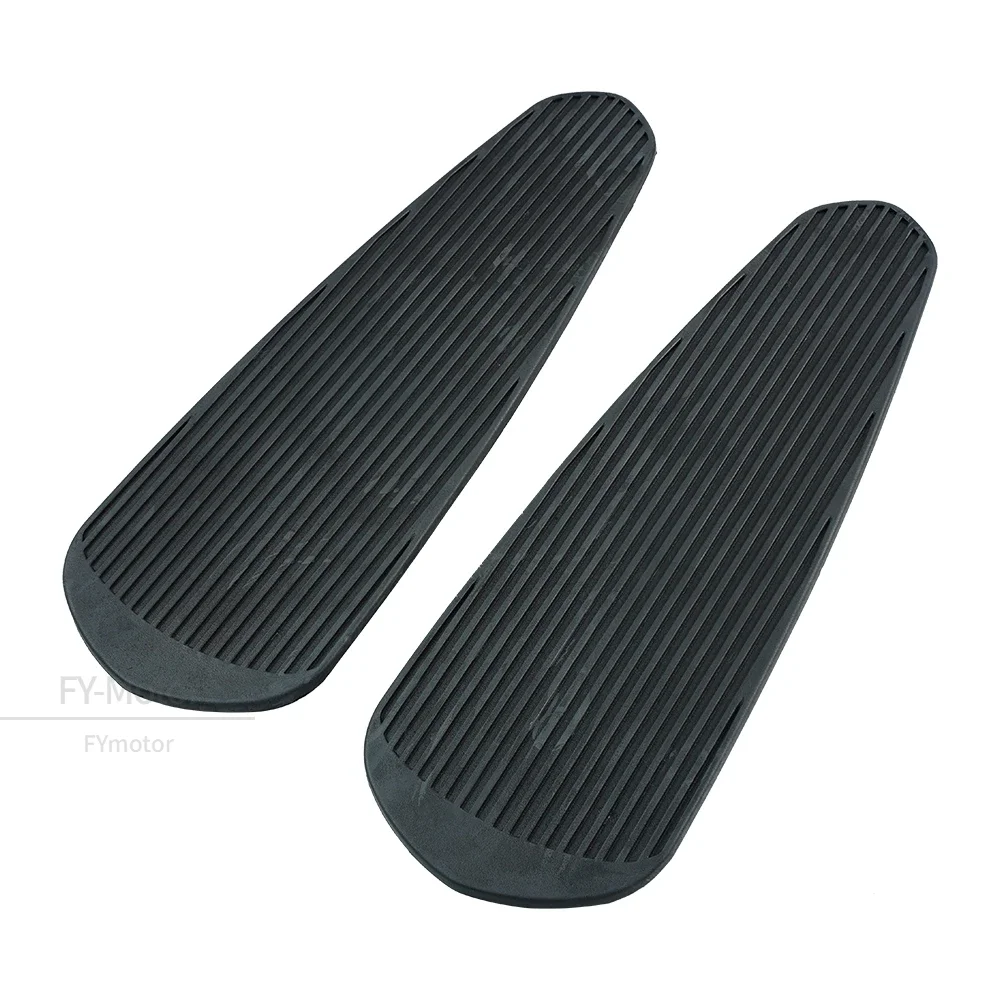 Black Rubber Rider Footboard Footrest Foot Peg Pad Fit For Indian Chieftain 2017-2019 Springfield 2016-2019 Roadmaster 2015-2019