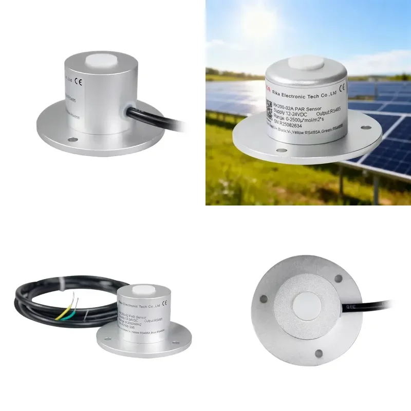 *2026*  HOT RIKA Multi-Radiation PAR Sensor 0-2000W/m² 400-700nm for Agro-ecological Station Light Balance Research