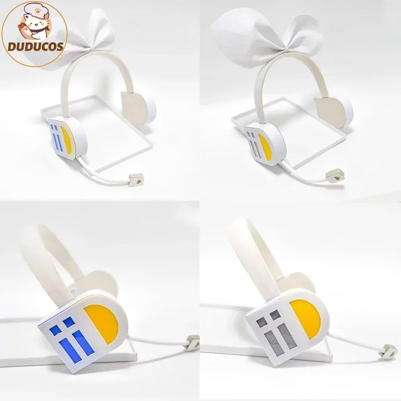 

В наличии Rin Len светодиодный светильник реквизит для косплея головной убор головные уборы наушники модель аксессуар повязка для волос