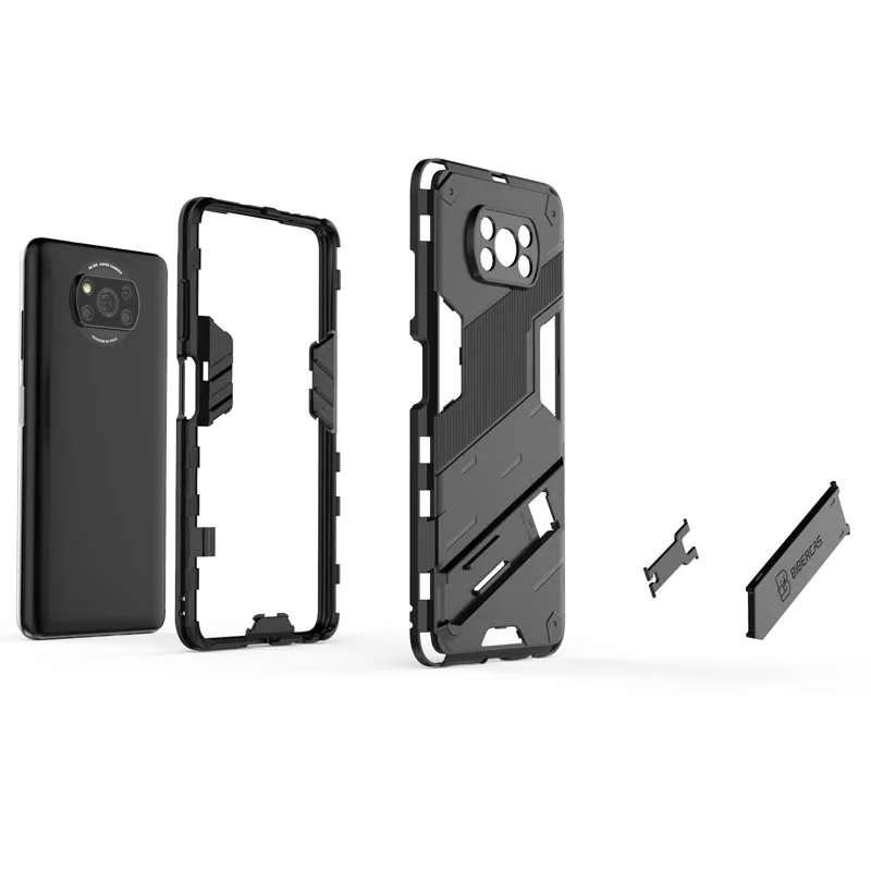 Shockproof Case For Xiaomi POCO X3 NFC GT Pro Phone Cover Back Coque for POCO X3 Pro X3pro X3nfc X3gt PocoX3 Armor Holder Case