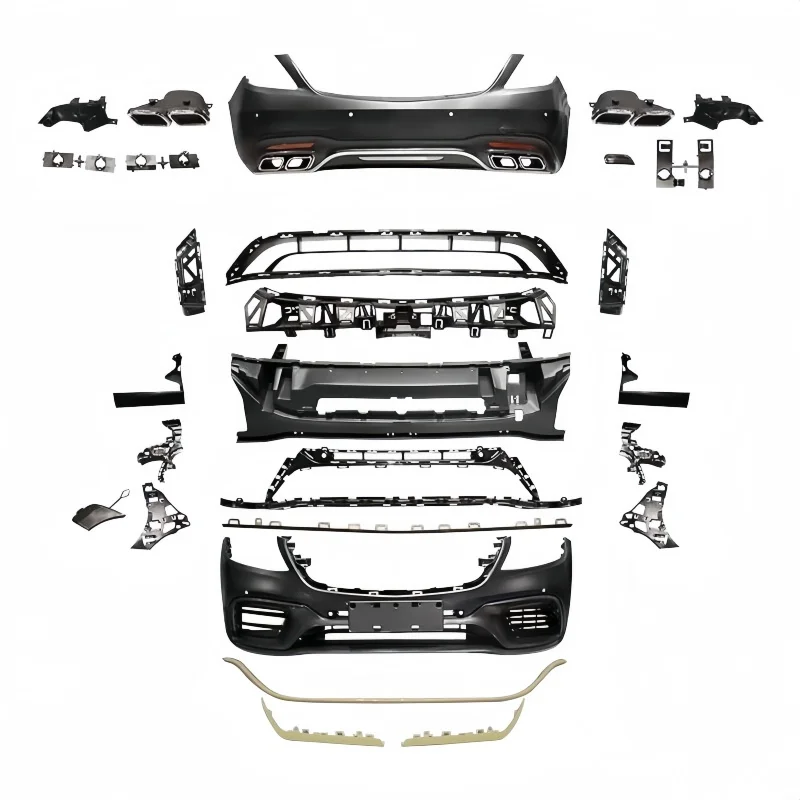 

Suitable for Mercedes Benz S-Class W222 Upgrade and Modification S63 S65 Carbon Fiber Material Surround Body Kit