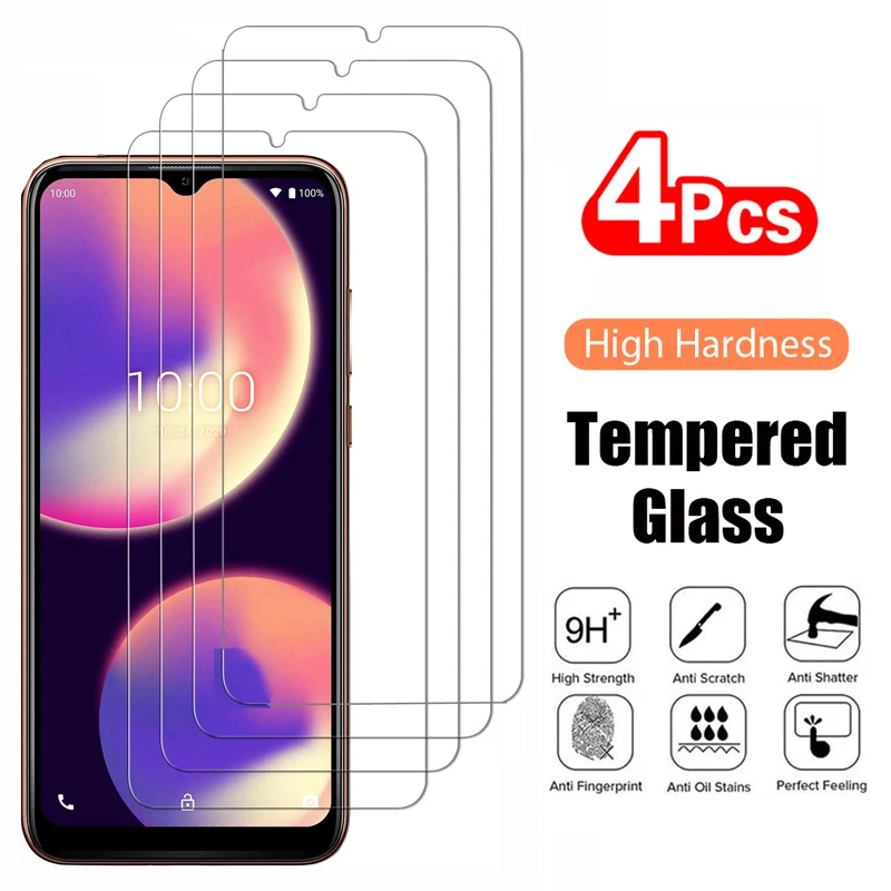 4PCS Tempered Glass…