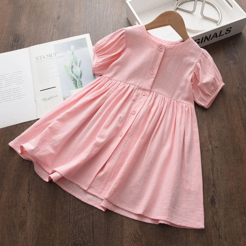 New Summer Girl Casual Dress New Fashion Princess Dresses Girls Sweet Costumes Cute Outfits Baby Girls Vestidos for Toddler Girl