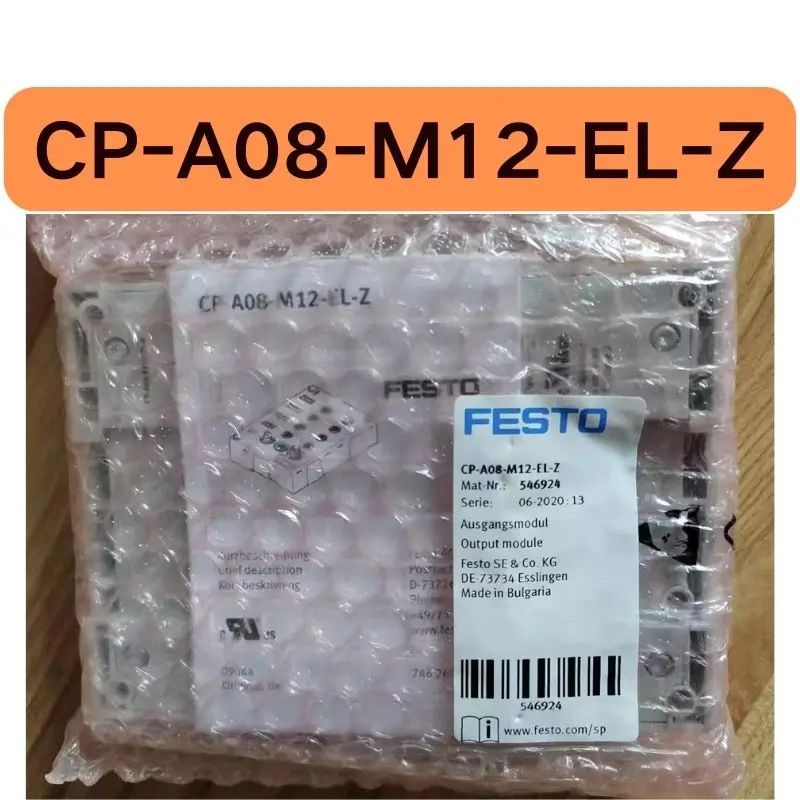 New CP-A08-M12-EL-Z 546924 Input Module Quick Shipping