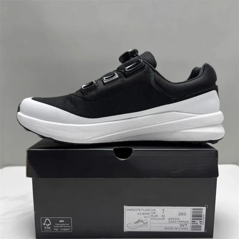 

2025 New Golf Training Shoes Men Quick Lacing Gym Shoes For Mens Anti Slip Golf Shoes Man Breathable Sport Shoe