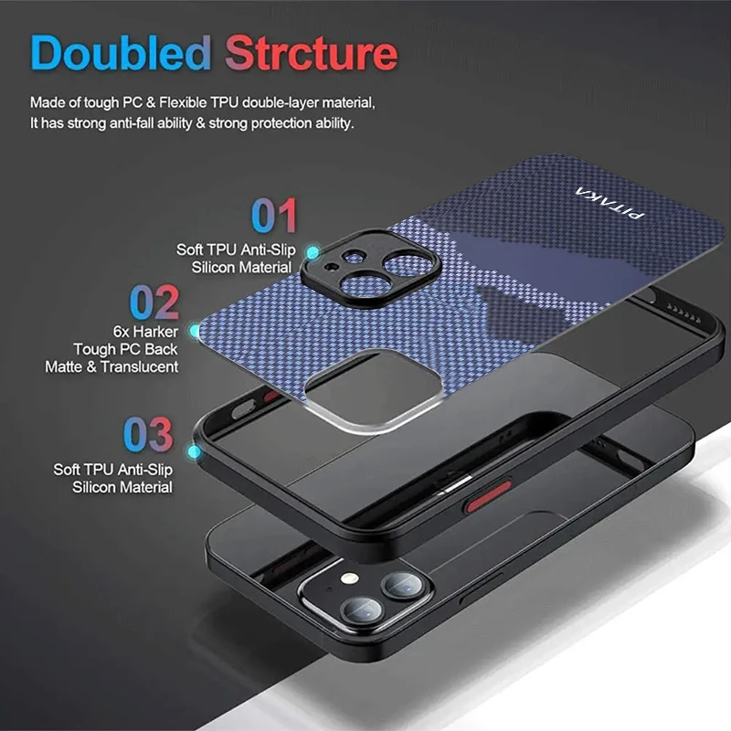 Kevlar Aramid Carbon Fiber Case For Samsung Galaxy S25 S24 S23 Ultra S22 S21 Plus FE A56 A36 A26 A16 A06 A15 A25 A35 A55 5G Capa - náhled 6