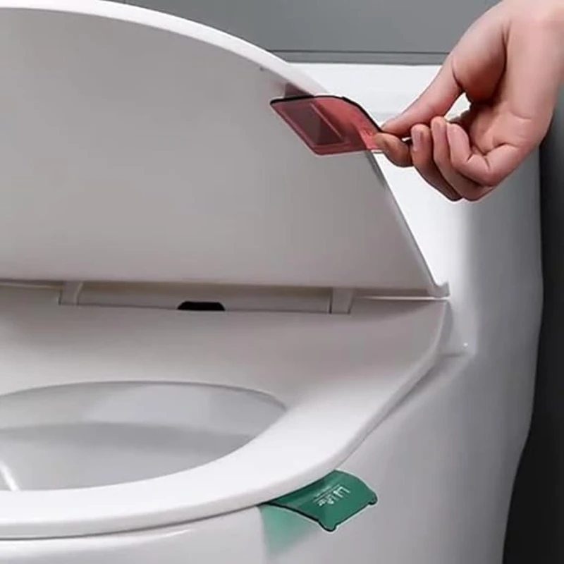 RandomStyle Toilet Lid Lifting Device Light and Small PS Material to Lift the Toilet Lid Bathroom Supplies