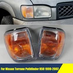 1 Pair Side Fender Light Corner Turn Light For Nissan Terrano Pathfinder R50 1999-2002 Headlight Marker Signal Lamp