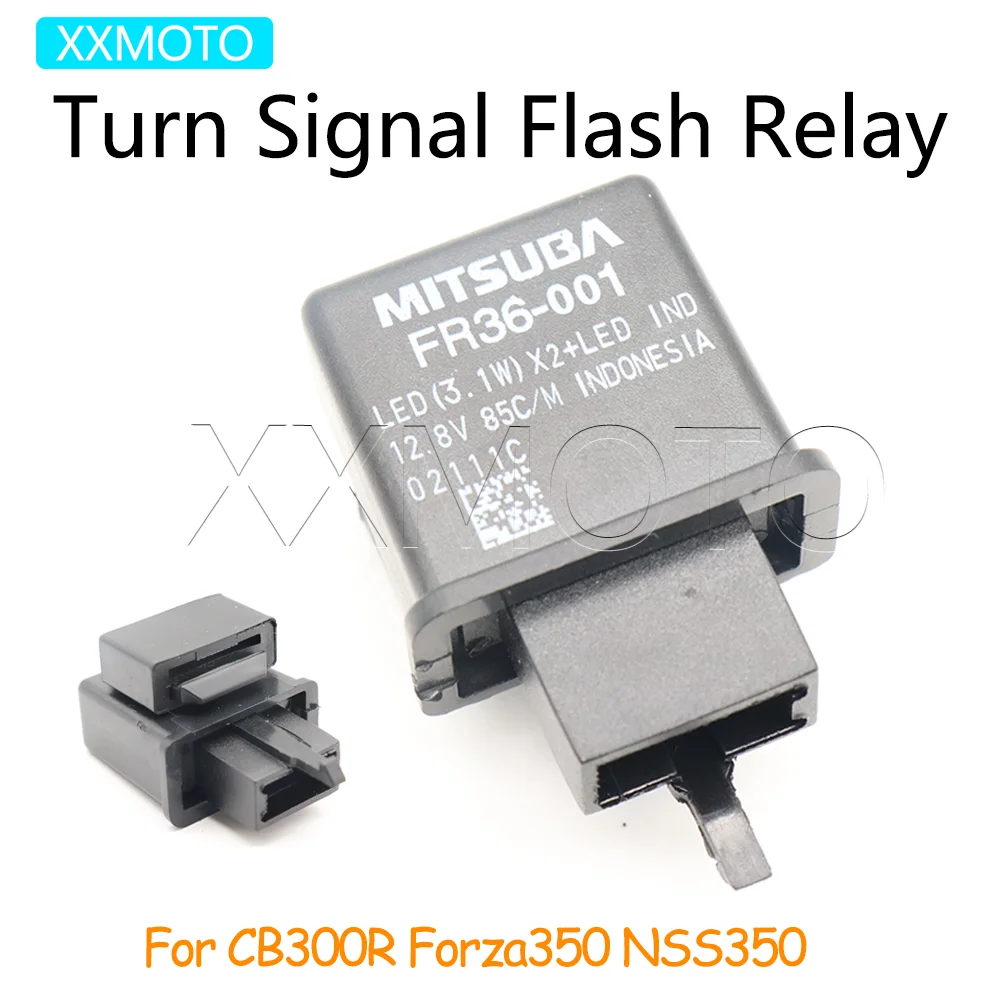 For Honda Forza350 NSS350 CB300R NSS Forza 350 CB 300R Motorcycle LED Flasher Relay Turn Signal Bulb Hyper Flash Switch
