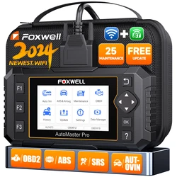 Foxwell NT650 Pro OBD2 Scanner strumenti diagnostici ABS SRS lettore di codici D-P-F TPMS BRT EPB OIL 25 Reset Car OBD2 Automotive Scanner