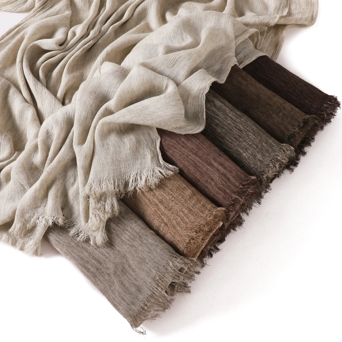 

Новая мода вискоза хиджабы плиссированный хиджаб шарф платок мусульманские женщины однотонная шаль женская дышащая повязка на голову тюрбан исламский