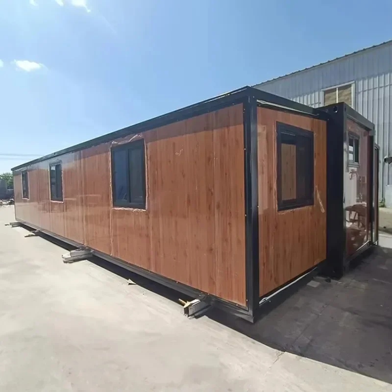 Casa Contenedor Plegable Australiana de 40 pies, Casas Contenedor Prefabricadas, Apartamento Prefabricado, Casas Contenedor