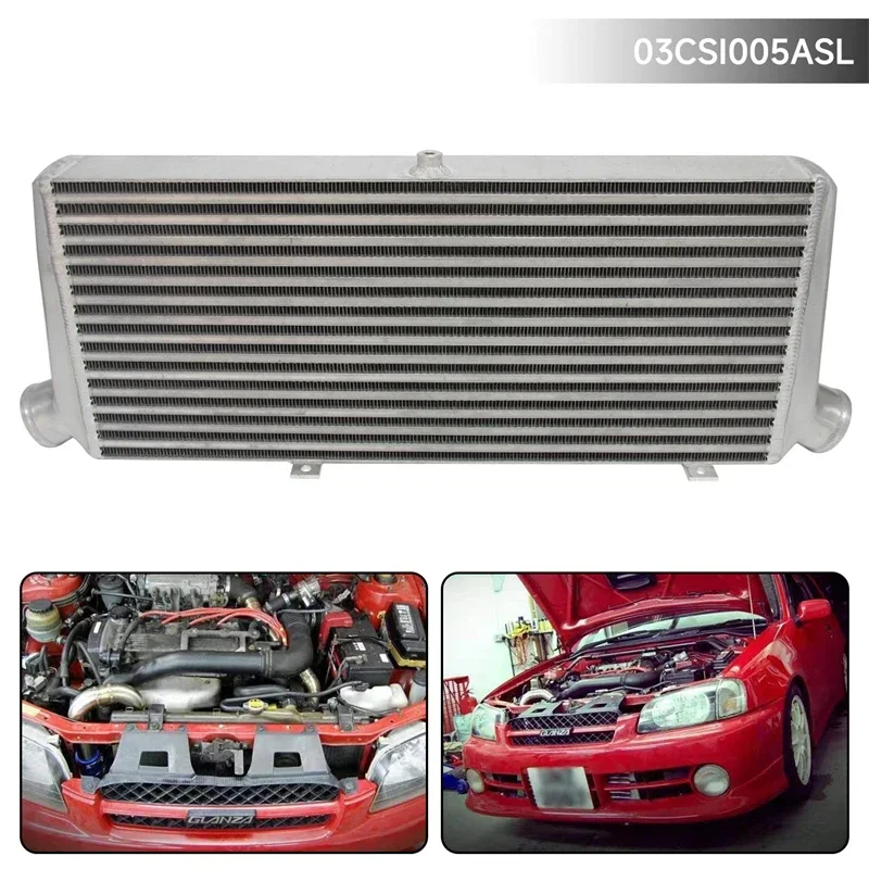 For Toyota Starlet GT E82 90-95 Glanza EP91 96-99 1.3L Engine Intercooler  Black/Silver