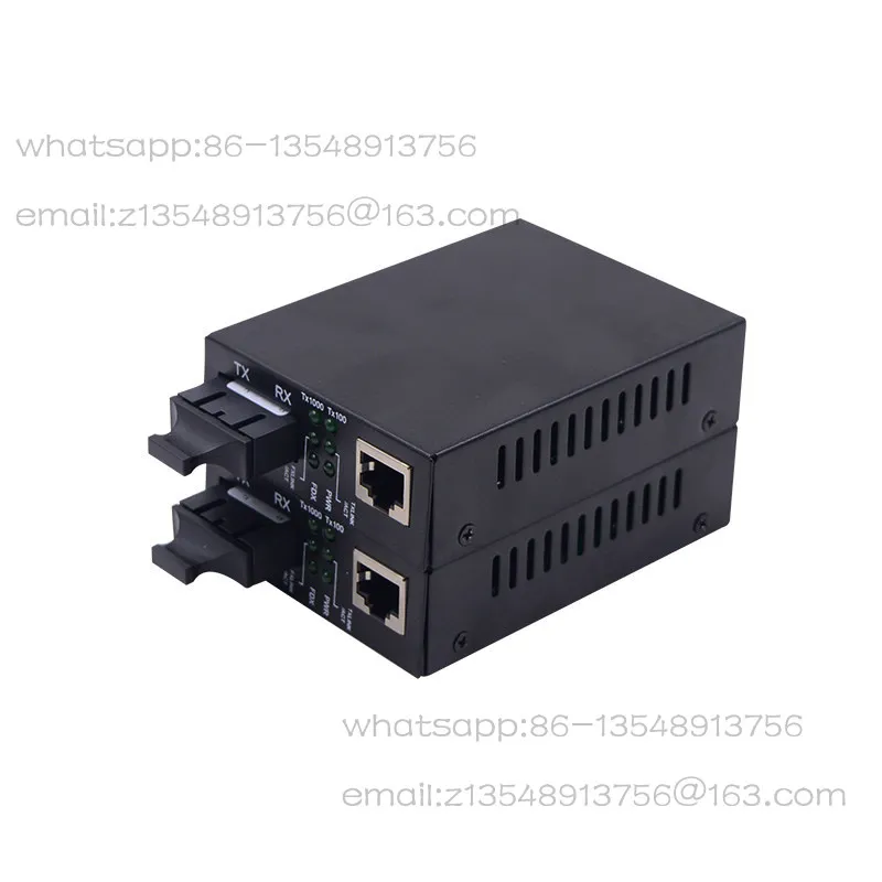 LED single-mode multi-mode dual-fiber fiber optic transceiver, photoelectric converter for display screen