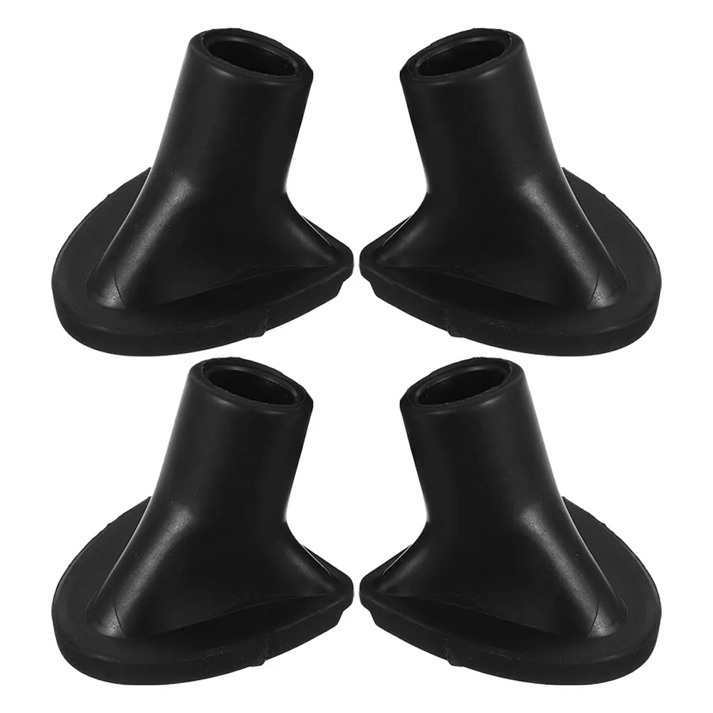 

4 Pcs Golf Bag Foot Pad Golfing Supplies Soft Coasters Stopper Black Holder Feet Kit Accessories Man