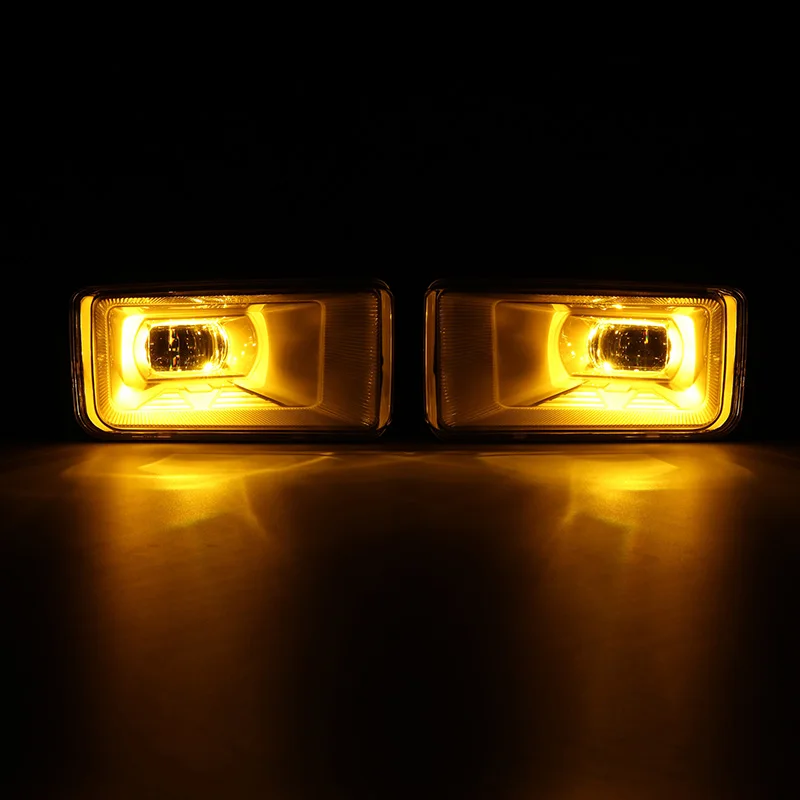 AUXBEAM Car Fog Light Assembly Daytime Running Light Fit For Chevrolet Silverado 2008-2014 / Tahoe 2007-2015 / GMC Sierra, Yukon