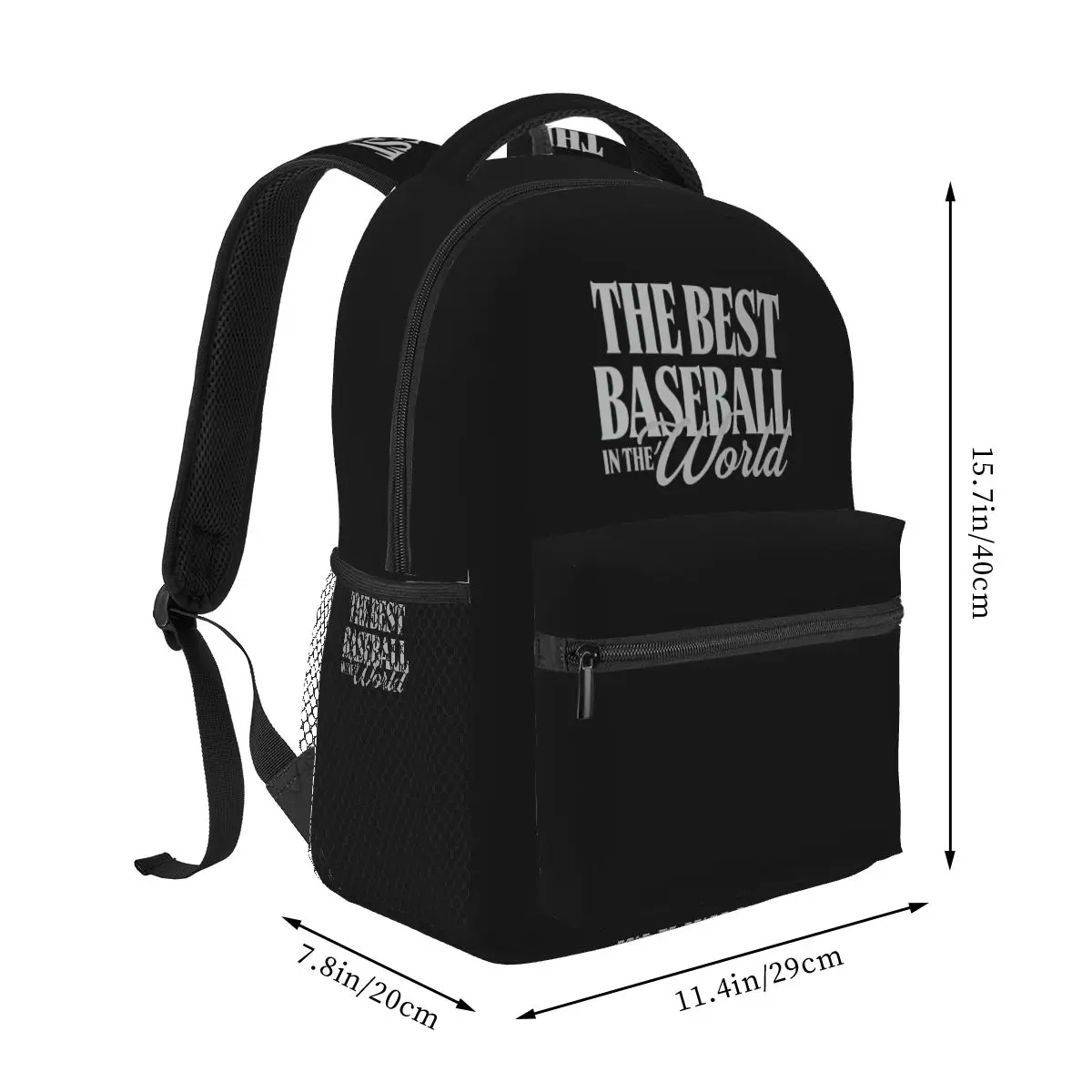 Venezuela  World Baseball Classic Backpack Student Boys Girls BookBag Kids School Bag Shoulder Bags for Men Women