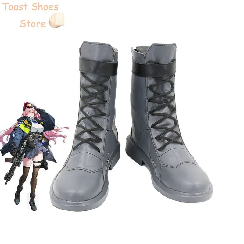 SIG MCX Cosplay Shoes Game Girls Frontline Cosplay Prop Halloween Carnival Boots PU Shoes Costume Prop