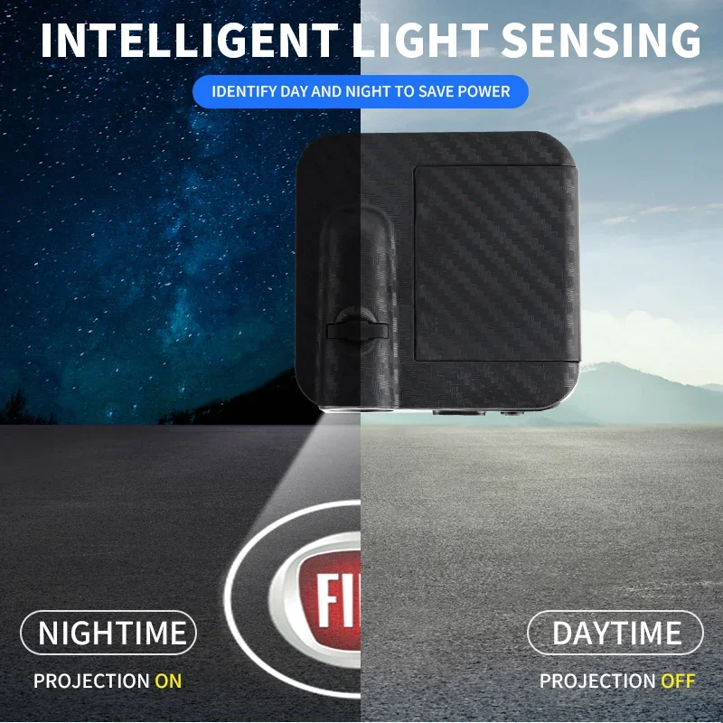 LED Light Car Door Projector Car Welcome Light For FIAT Abarth 500 Panda Bravo Punto Tipo Linea Ducato Freemont Accessories view 4