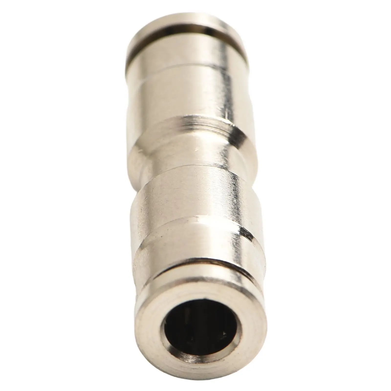 Nickel Plated Copper Connector for PU Air Lines with Full 360 Degree Rotation and Consistent Pressure Handling