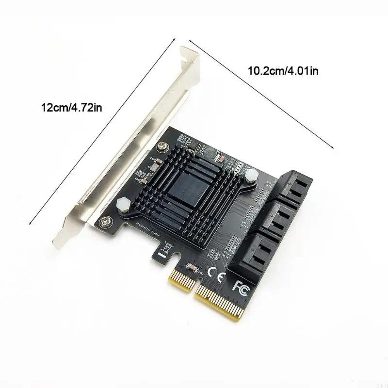 20 cb PCI-E 4X a 6 Card Desktop Support Desktop Solido Discorso Meccanico Supporto