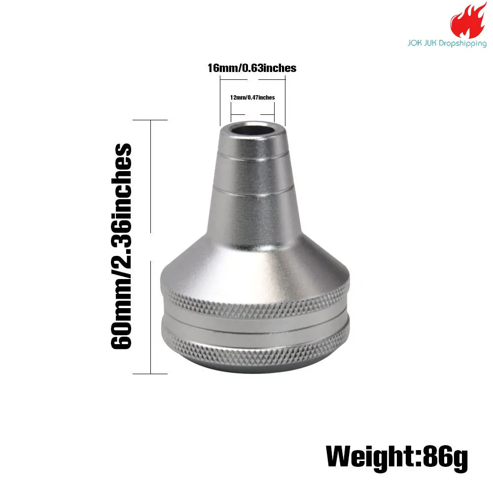 Jok Juk Aluminum Alloy Hookah Oil Collector 16mm Small Pot Shisha Tobacco Catcher Water Pipe Chicha Narghile Smoking Accessories