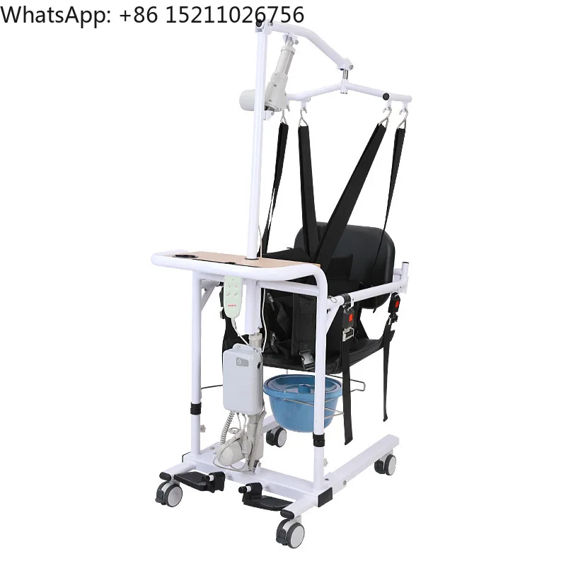 Ary Medical DJ-01 China Electric Lifting Mobility Chair Soft Seat Cushion Elderly Disabled Toilet Transfer Recliner Height