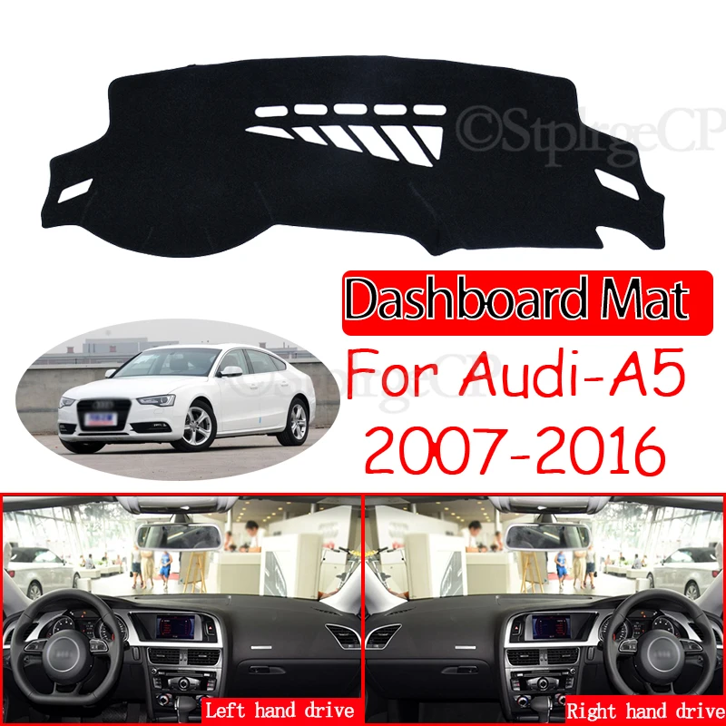 

Pad Shade Dashmat Protect ковер аксессуары S-line 2009 S5 для Audi A5 B8 2007 ~ 2016 8T противоскользящий коврик с защитой от УФ-лучей крышка приборной панели