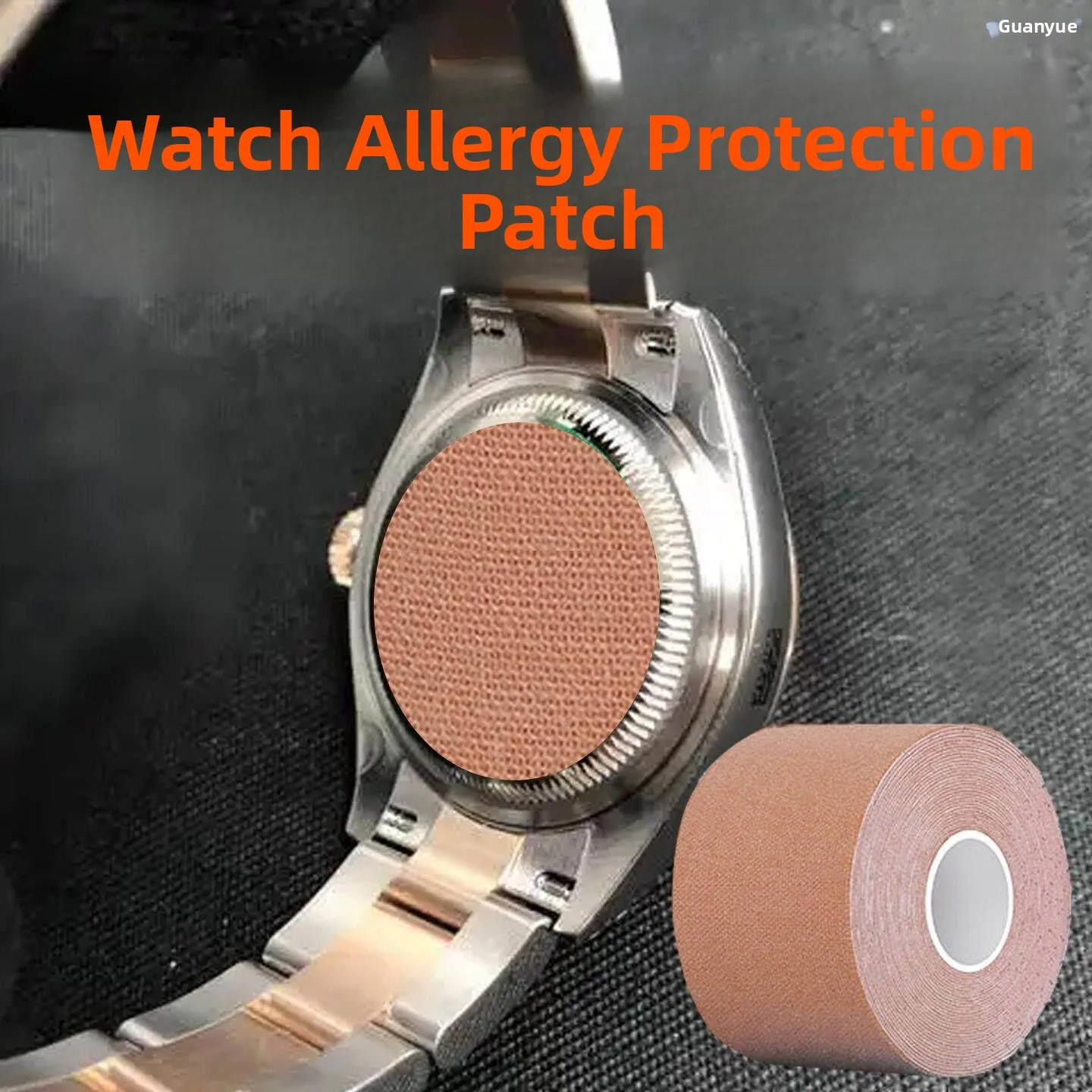 Skin-Friendly Invisible Back Film Allergy-Proof Patches Metal Watch Back Cover Protection against Wear And Tear Wristband