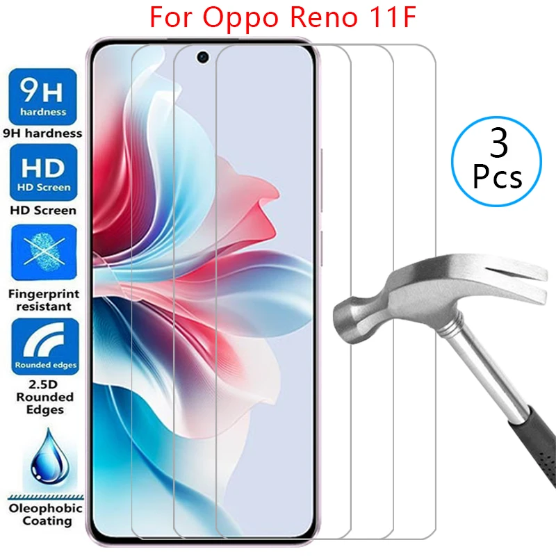 tempered glass for oppo reno 11f phone case on reno11 11 f f11 reno11f 5g back cover 360 opo opp oppa appo opporeno11f 11fcase