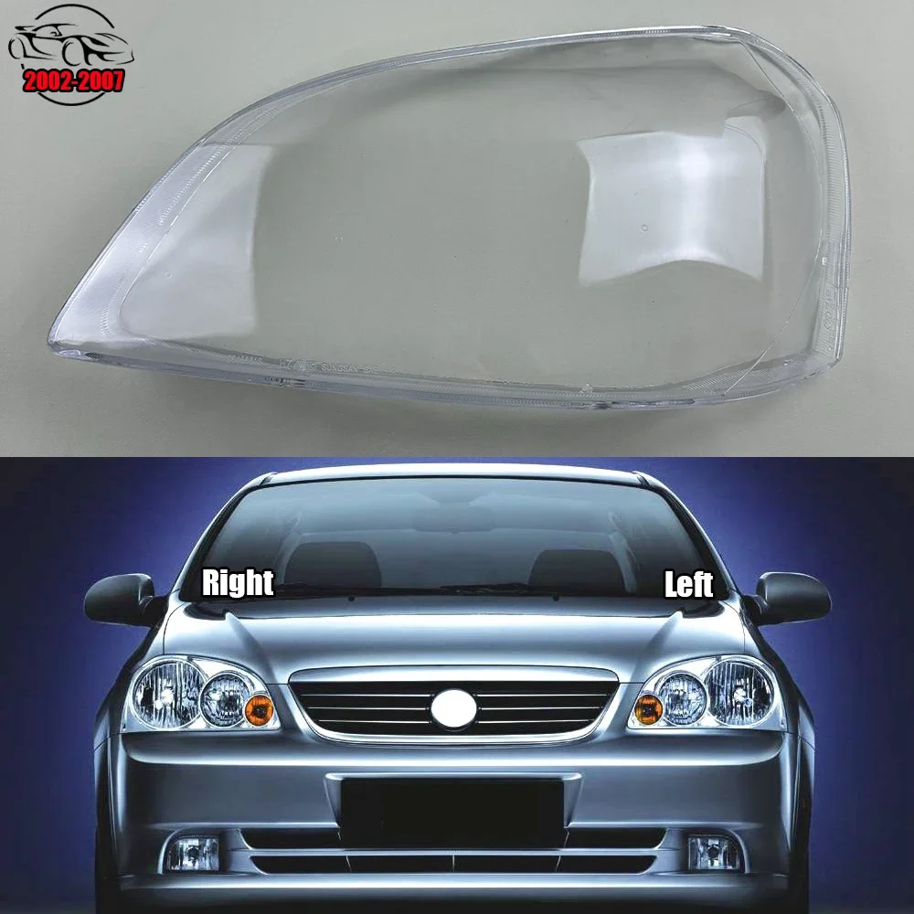 For Buick Excelle 2002-2007 Headlight Cover Headlamp Shell Imported Transparent Shade Mask Lampshade Lens Plexiglass