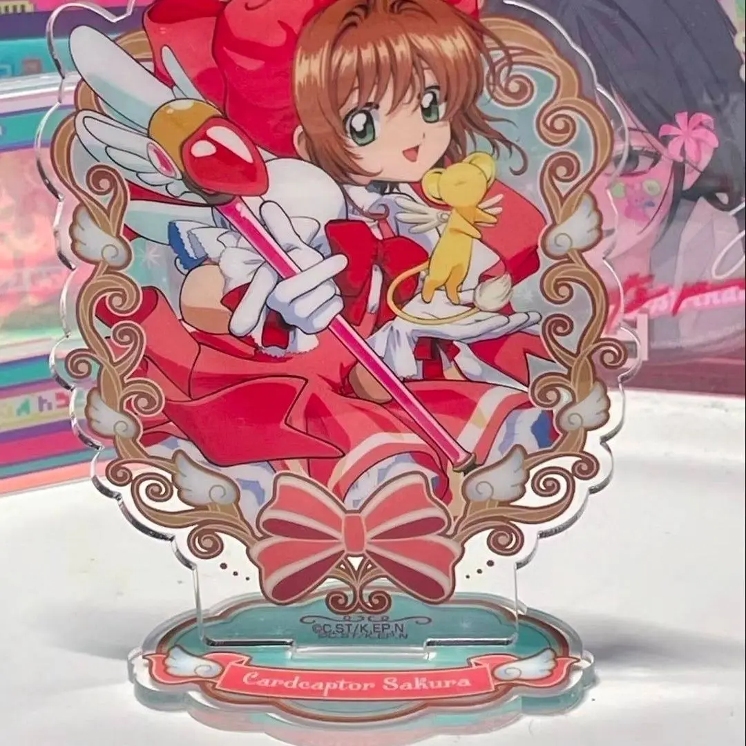 New KINOMOTO SAKURA Acrylic Stand Figure Card Captor Sakura Anime Peripheral 25th Anniversary Delicacy Souvenir Ornaments Gift