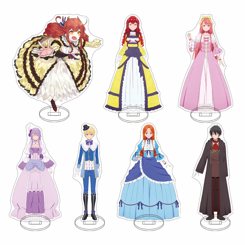 Figura de acrílico de anime de Batia, la novia autoproclamada de la villana, con registro de observación, modelo de placa, llavero, regalo para amigas y chicas