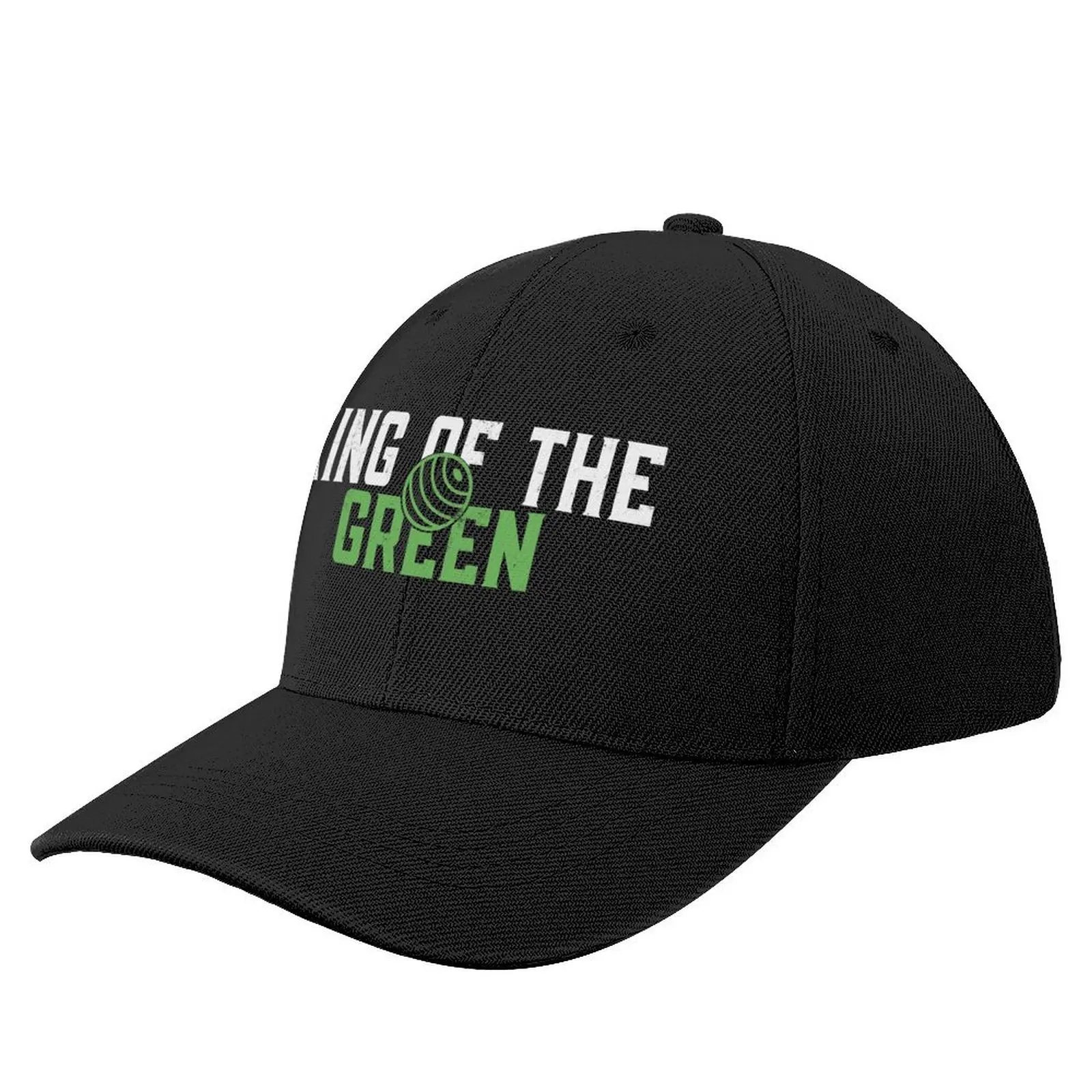 

King Of The Green - Lawn Green Bowls Player Baseball Cap party Hat Baseball For Men Women's