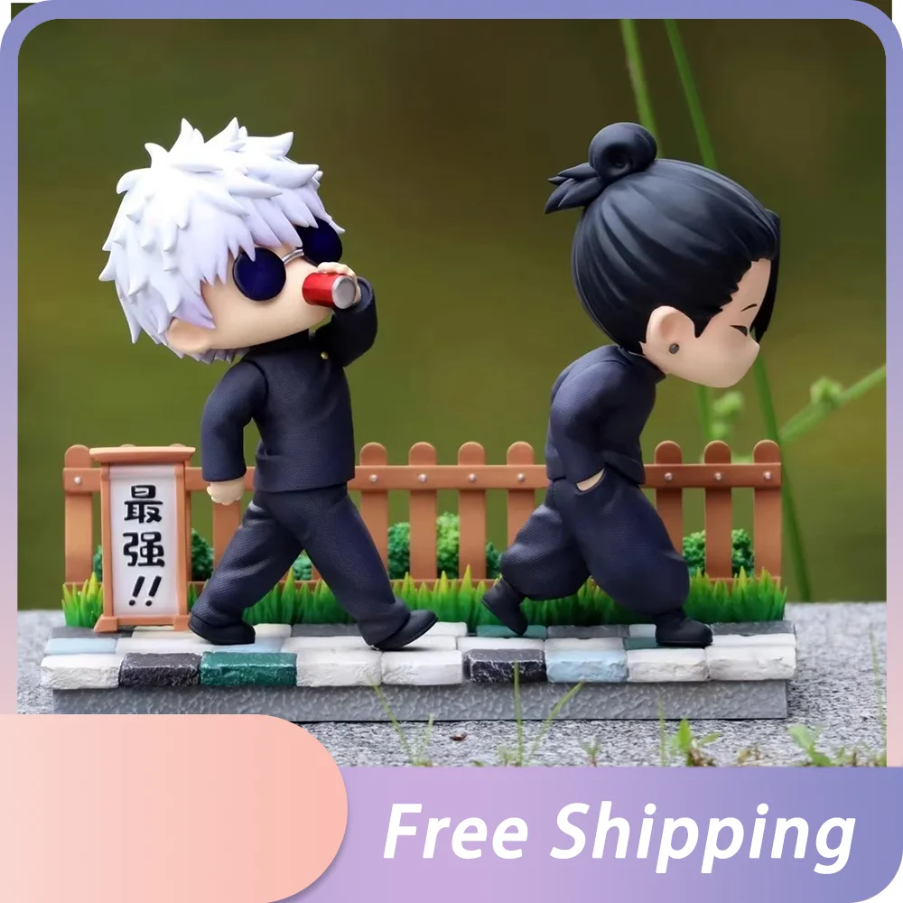 Anime Jujutsu Kaisen figura Satoru Gojo Geto Suguru figuras de acción mini edición pvc Gk estatua modelo muñeca juguetes colección regalo