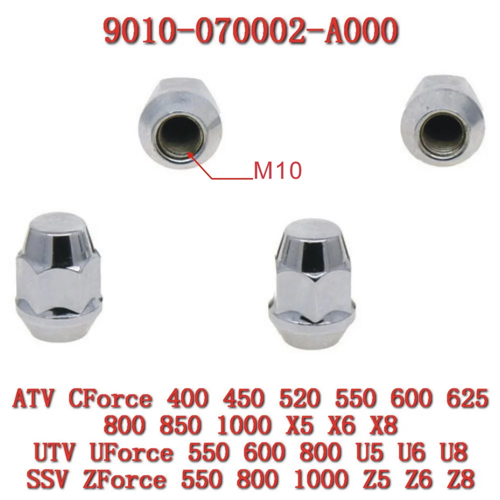 Motorcyle Mounting Nut Rim 9010-070002-A000 For ATV UTV SSV Accessories CForce UForce ZForce 550 520 520S 520L 550EX CF500UTR