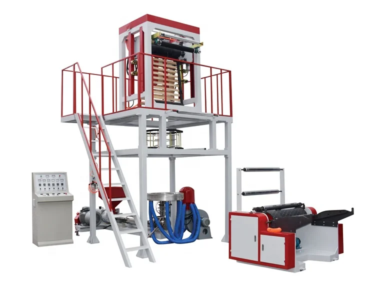 HDPE LDPE PE Film Blowing Machine Fast Screen Changer