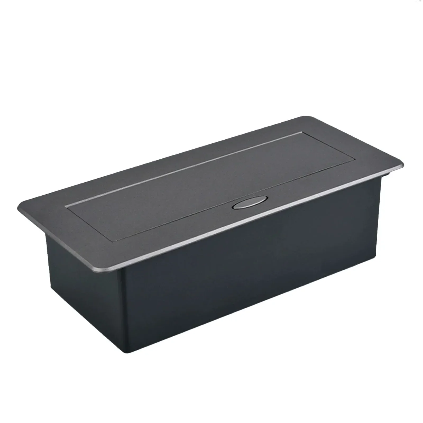 Slow Pop-Up Table Outlet Desktop Socket US EU Socket Multifunctional Connector for Kitchen Office Meeting Room