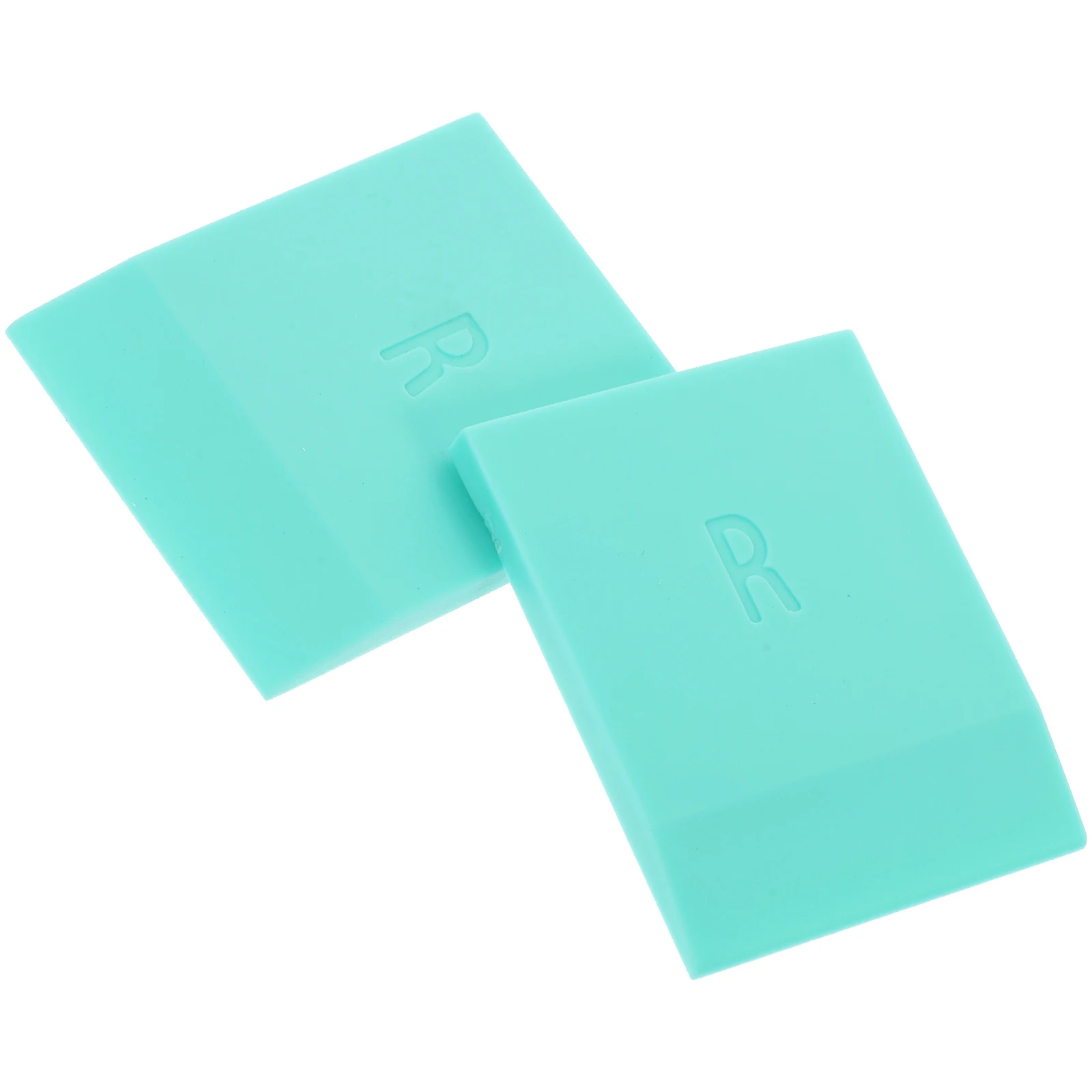 2 Pcs Screen Printing Squeegee Rubber Ink Scraper Durable Wear resistant Spatula Compact Practical Storage Textile Graphic Hand