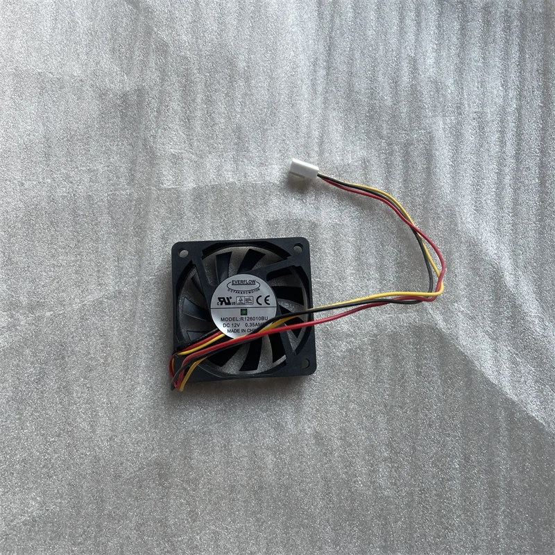 60X60X10MM R 126010 Охлаждающий вентилятор BU 12 В 0,35 А 3 провода 6010
