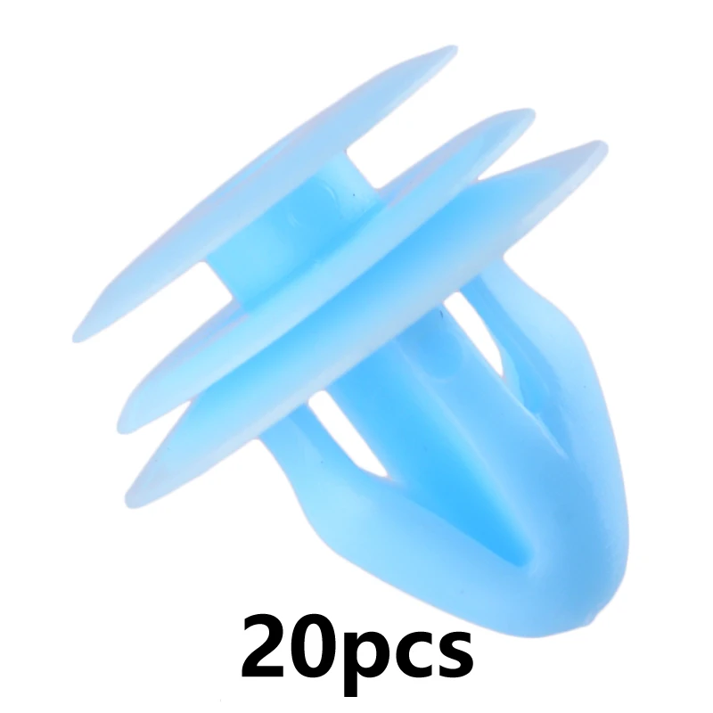 82315-33020 20pcs Blue Plastic Door Panel Trim Clips Fastener Retainer Fit for Hyundai Kia